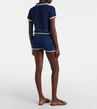 Anna Kosturova Crochet cotton shorts