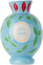 Laetitia Rouget Blue 'Mother Nature' Vase