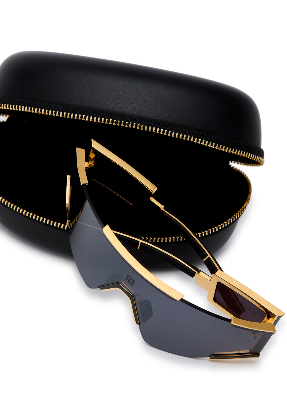 Balmain Eyewear Fleche D-frame Sunglasses - Black - One Size