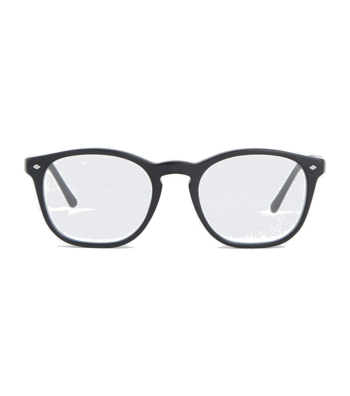 Photo: Giorgio Armani - Oval glasses