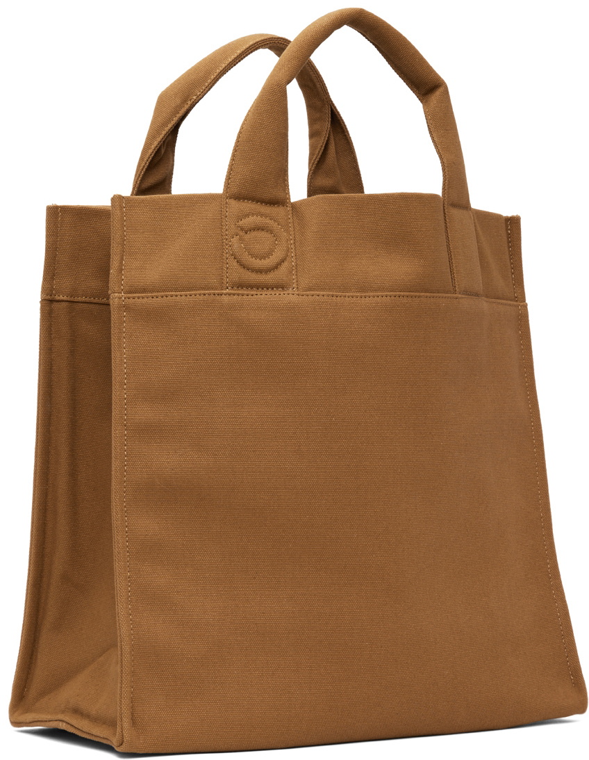 Objects IV Life Khaki Logo Stamped Tote