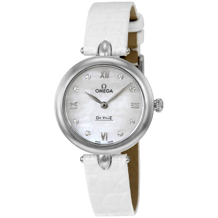 Photo: Omega De Ville Prestige Mother of Pearl Dial Ladies Watch 424.13.27.60.55.001