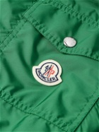 Moncler - Etiache Logo-Appliqued Shell Hooded Jacket - Green