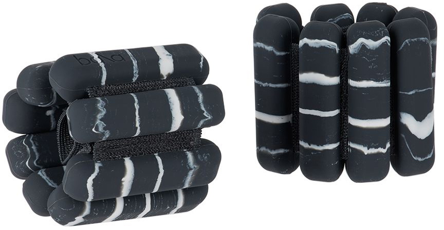Bala Gray & White Bala Bangles, 1 lb