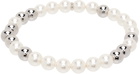 Numbering White #9905 Bracelet