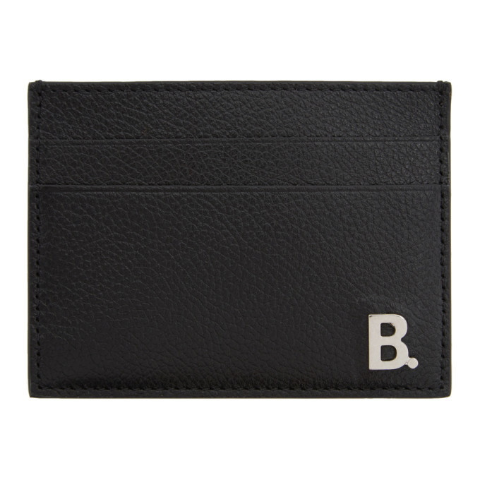 Photo: Balenciaga Black B. Cardholder