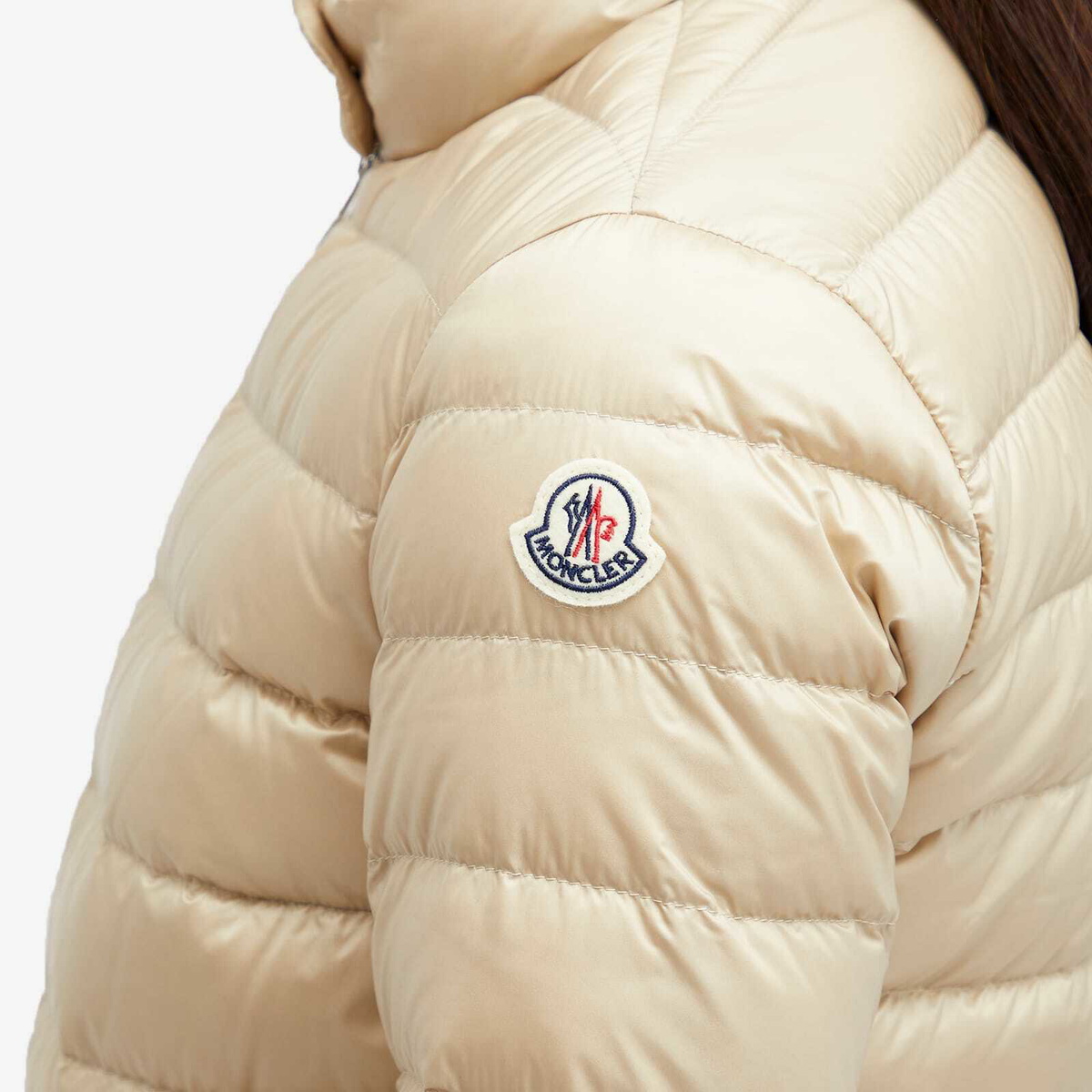 Moncler Women's Lans Light Padded Jacket in Brown