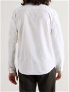 A.P.C. - Richie Slim-Fit Button-Down Collar Cotton-Poplin Shirt - White