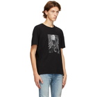 Saint Laurent Black Graphic T-Shirt