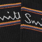 Paul Smith Men's Big Logo Sock in Black