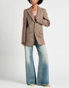 Mm6 Maison Margiela Womens Blazer Light brown