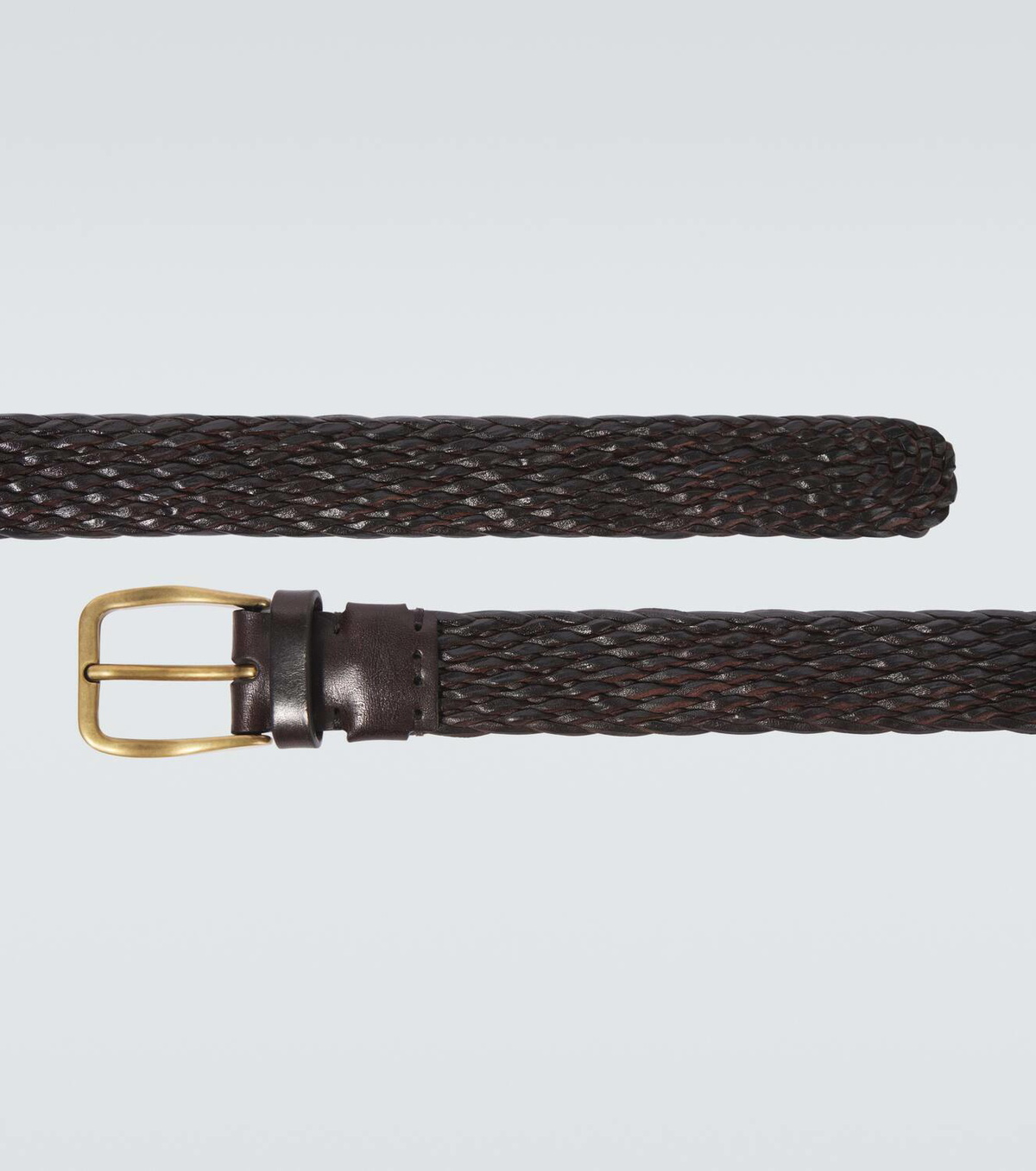 Brunello Cucinelli Braided leather belt