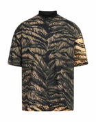 Roberto Cavalli Mens T-shirt Sand