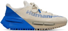adidas x Humanrace by Pharrell Williams Beige & Blue NMD S1 Mahbs Sneakers