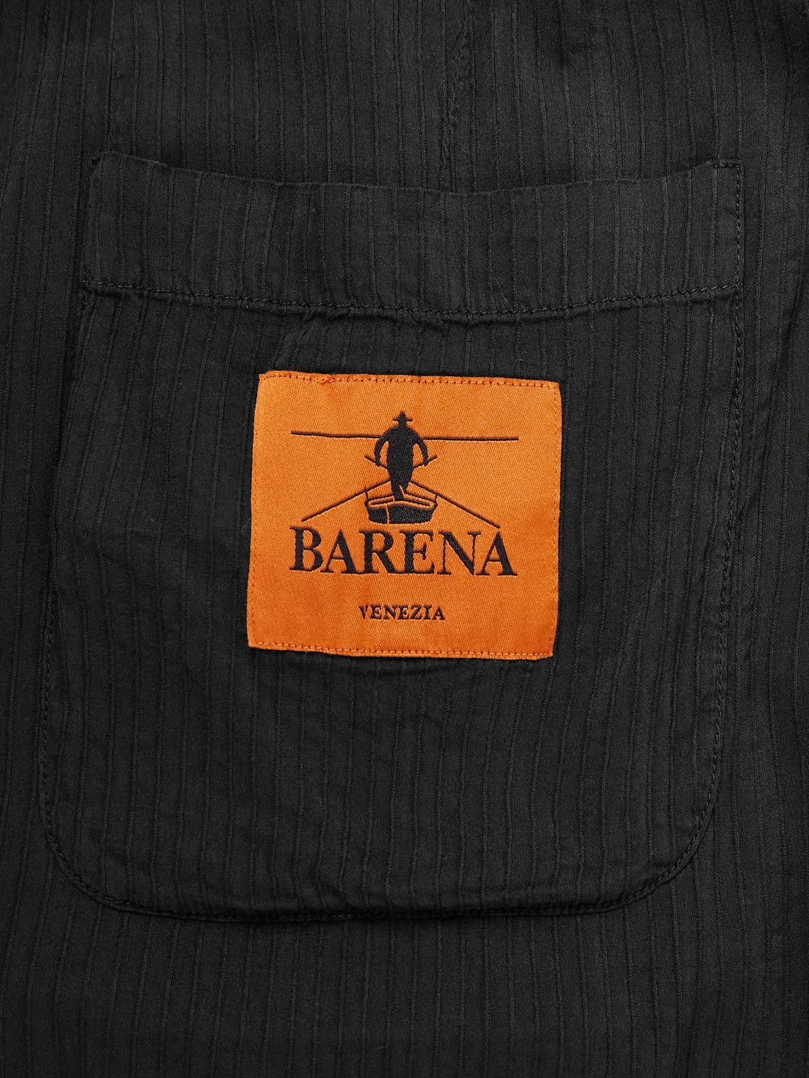 Barena - Rizzo Grao Textured Woven Blazer - Black
