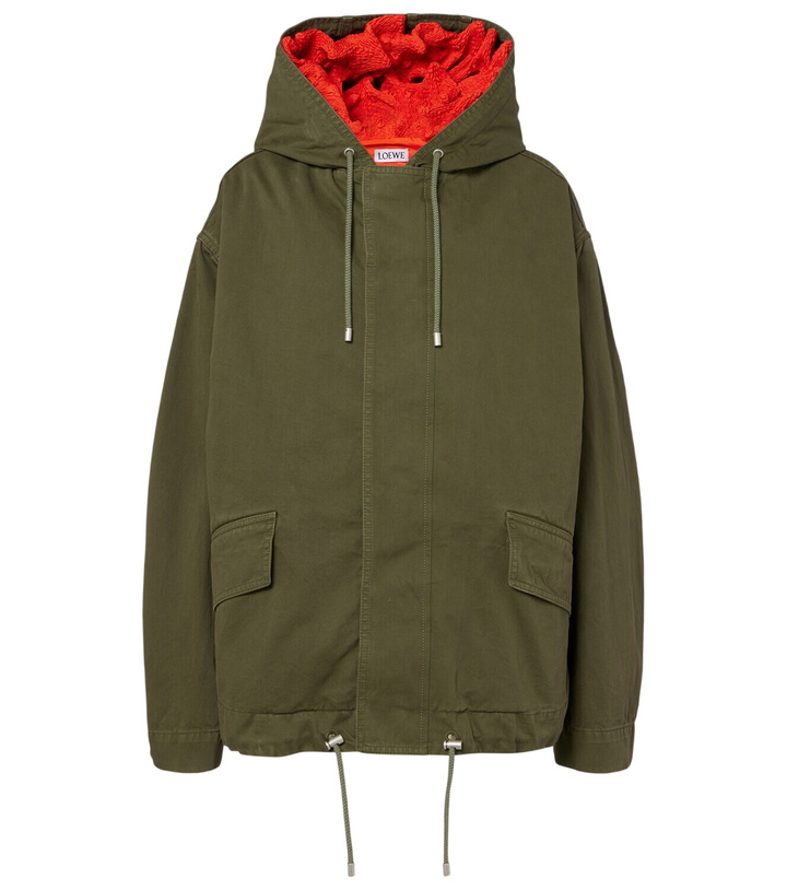 Photo: Loewe Cotton canvas vest and jacket set