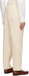 COMMAS Beige Tailored Trousers
