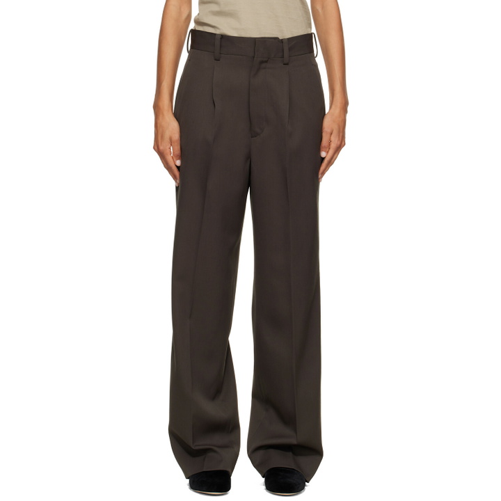 Photo: ssstein Gray Straight Trousers