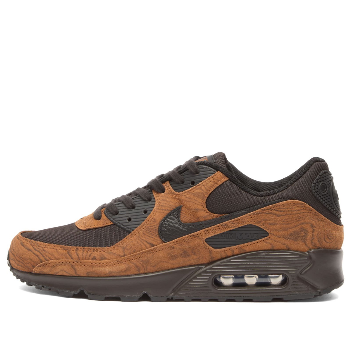Nike Men's Air Max 90 Prm Nbhd Sneaker in Lt British Tan/Black