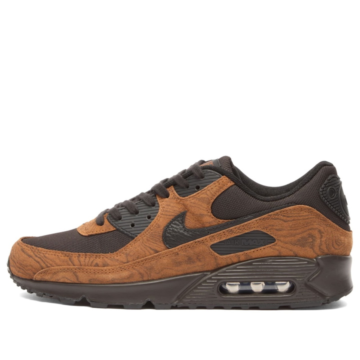 Photo: Nike Men's Air Max 90 Prm Nbhd Sneaker in Lt British Tan/Black
