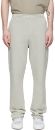 John Elliott Grey Cotton Lounge Pants
