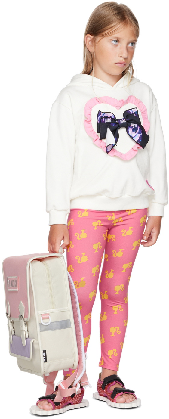 SSENSE Exclusive Kids Pink Barbie Silhouette Leggings