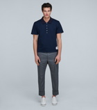 Thom Browne - Cotton short-sleeved polo shirt