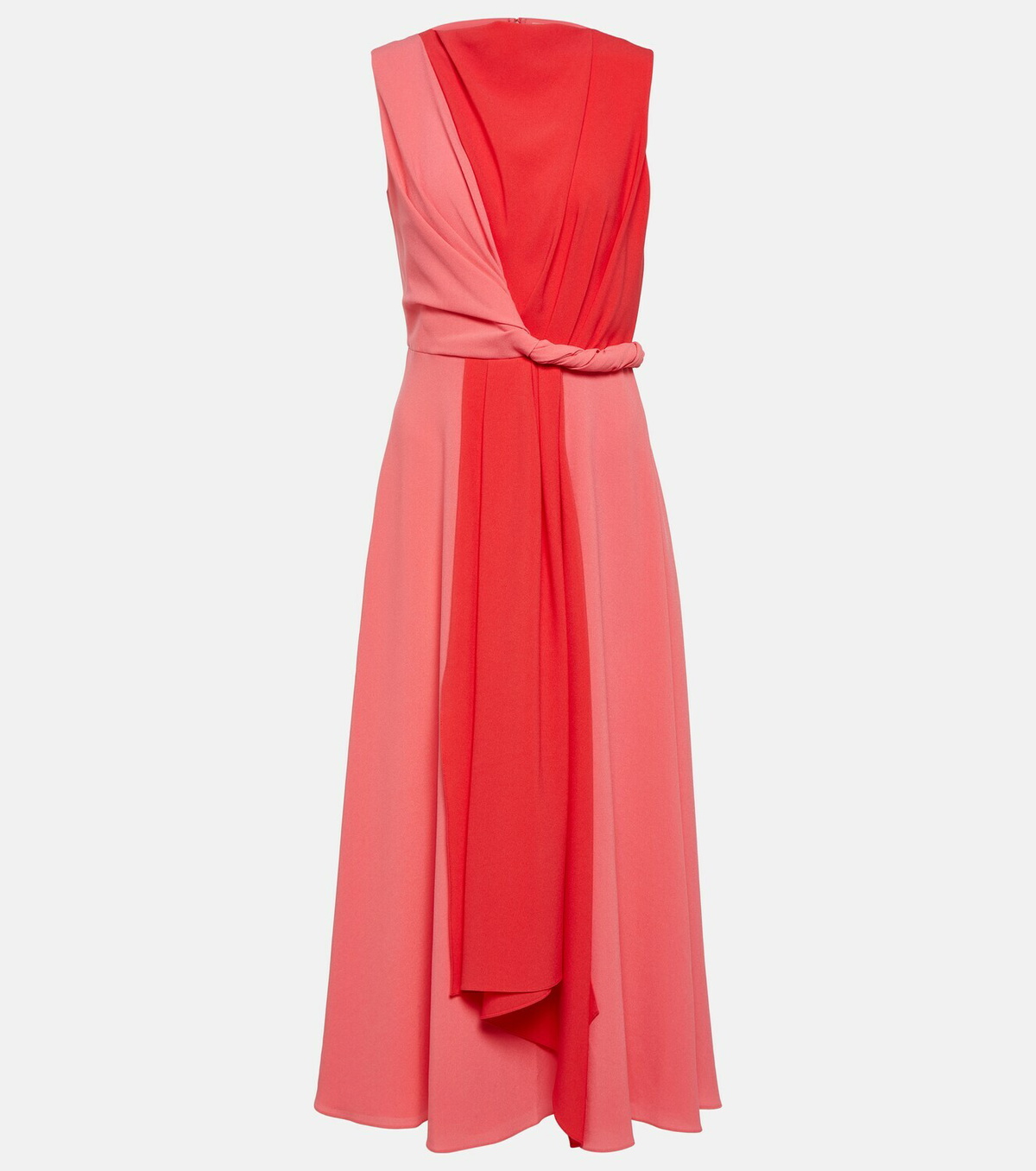 Roksanda Parsa asymmetrical crpe maxi dress Roksanda