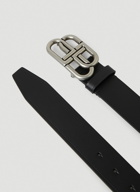 Balenciaga - BB Large Belt in Black