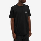 C.P. Company Men's 50 Logo T-Shirt in Black