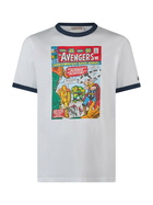 MC2 Saint Barth Man Cotton T-shirt With Avengers Print | Marvel Special Edition