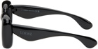 LOEWE Black Inflated Rectangular Sunglasses