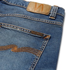 Nudie Jeans - Lean Dean Slim-Fit Organic Stretch-Denim Jeans - Blue