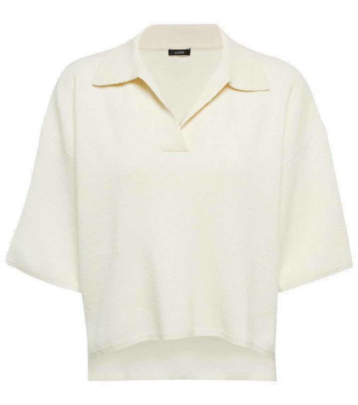 Photo: Joseph Silk-blend toweling polo shirt