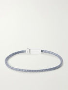 Le Gramme - 5G Sterling Silver Woven Bracelet - Gray