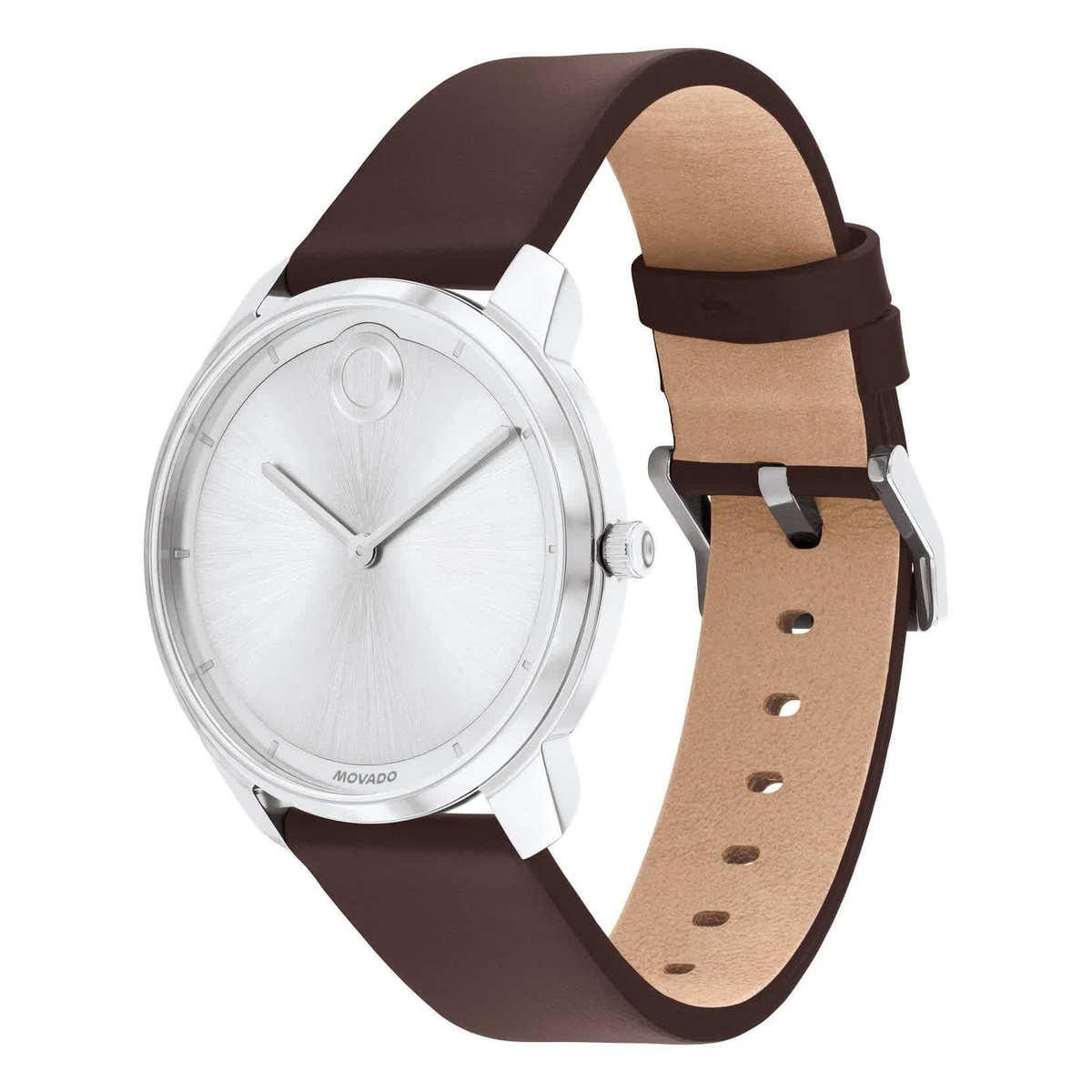Movado Trend Element Quartz Silver Dial Watch 3601018