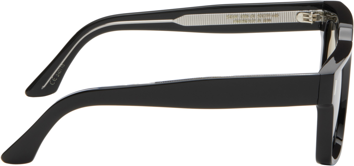 Cutler and Gross Black 1386 Square Sunglasses
