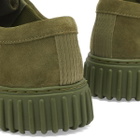 Clarks Originals Men's x Pleasures TorHill Dragon in Green Suede