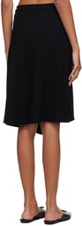 LESET Black Rio Miniskirt