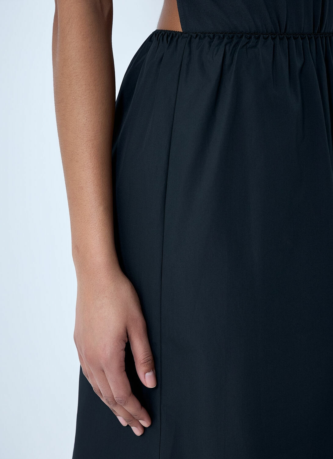 RIER Elasticated Waist Midi Skirt