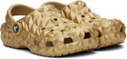 Crocs Gold Classic Metallic Geometric Clogs