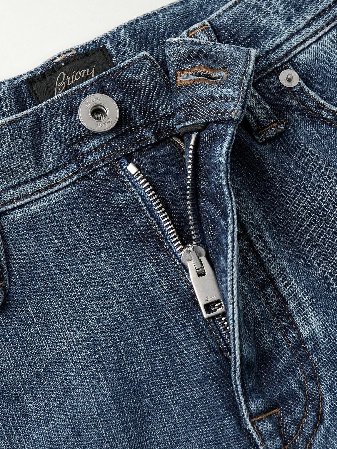 Brioni - Meribel Slim-Fit Jeans - Blue