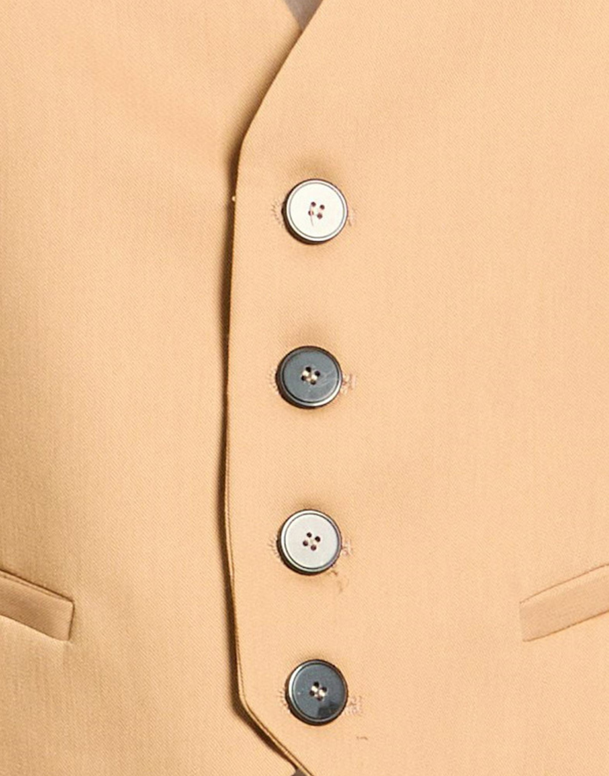 Forte_forte Womens Tailored Vest Camel