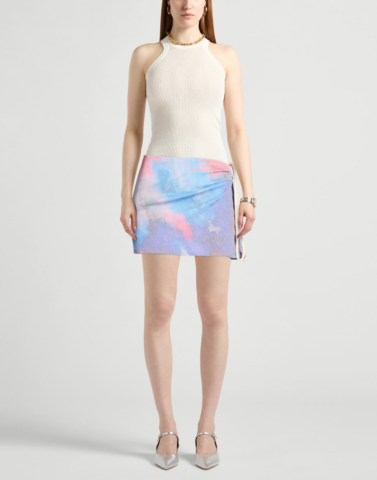 Fiorucci Womens Mini skirt Azure