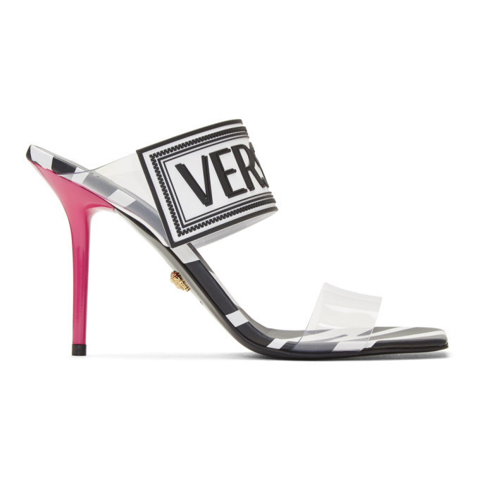 Clear store versace heels