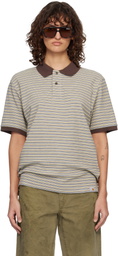 Carhartt Work In Progress Multicolor Short Sleeve Dion Stripe Polo