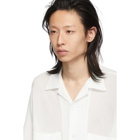 CMMN SWDN White Mesh Dexter Shirt