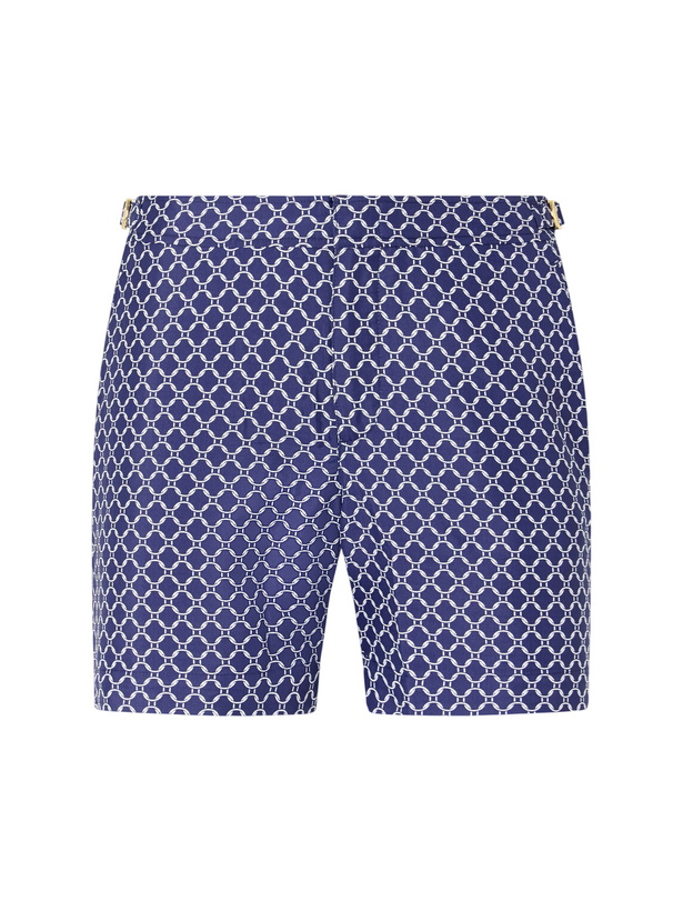 Photo: Orlebar Brown - Bulldog Printed Swim Shorts - Blue