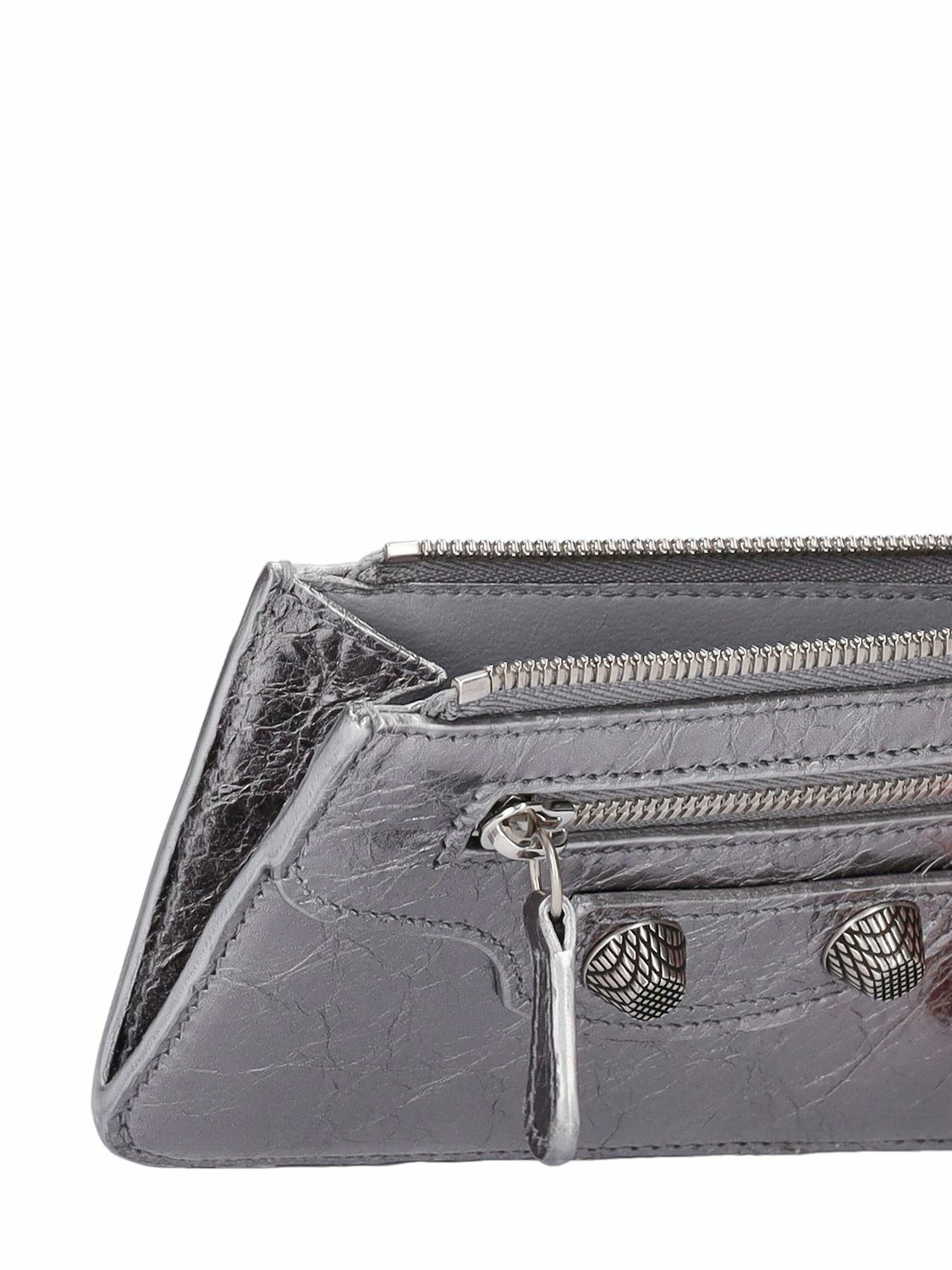 BALENCIAGA - Le Cagole Mini Leather Wallet Balenciaga