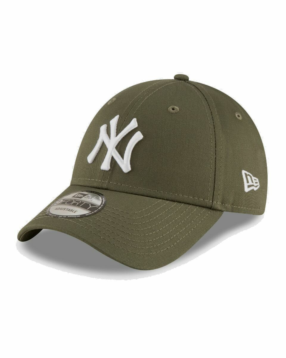 Photo: New Era League Essential 9 Forty New York Yankees Green - Mens - Caps